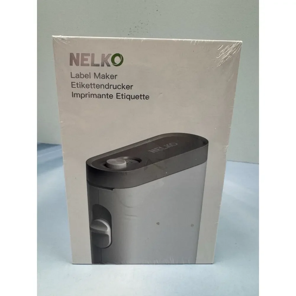 Nelko Label Maker Machine Tape P21 Bluetooth Printer‎ Wireless Templates White